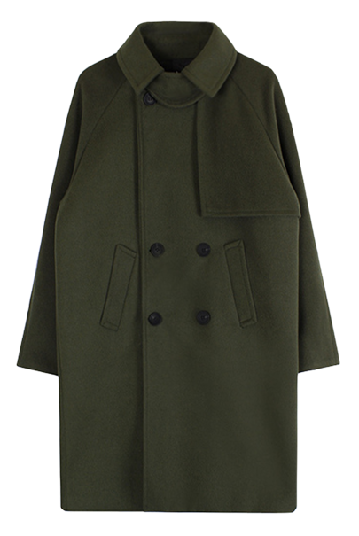 Green Trench Coat
